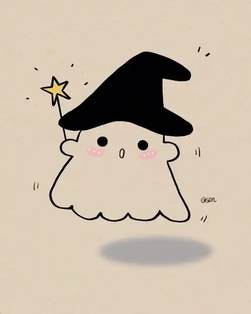 可爱小鬼简笔画附过程