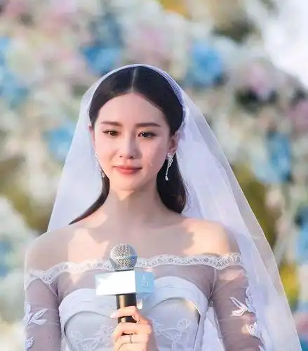 再次翻看刘诗诗婚纱照,幸福的微笑,脸颊幸福的泪珠,嫁给了真爱