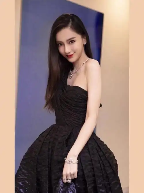 杨颖穿黑色好好看啊!#宝藏女孩angelababy杨颖