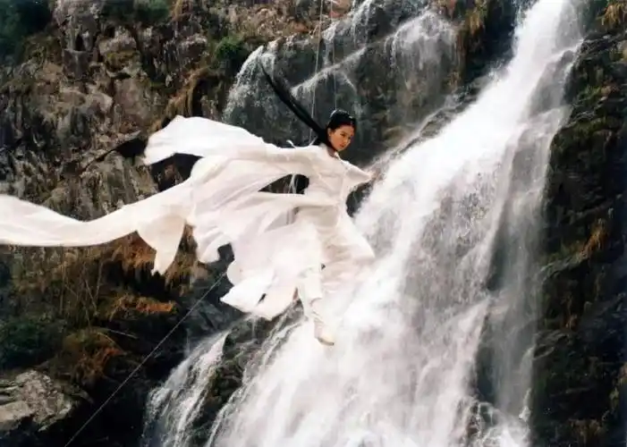 张纪中版《神雕侠侣》在水飞谷拍摄 范道敏 摄灵山风景区,位于浙江省