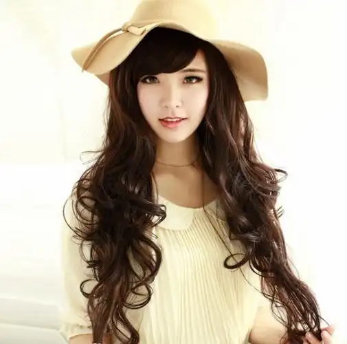 女生蓬松离子烫效果图,烫发图片,发型图片