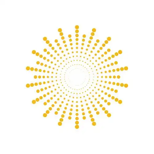 放射状圆点图案 - 有图网