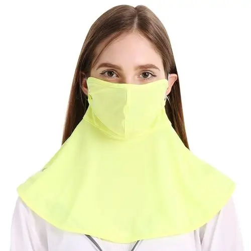 韩国vvc防晒蒙面口罩女夏季薄款防紫外护颈透气遮阳面罩全脸