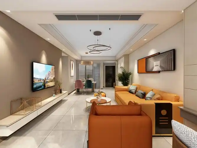 简约大地色系效果图