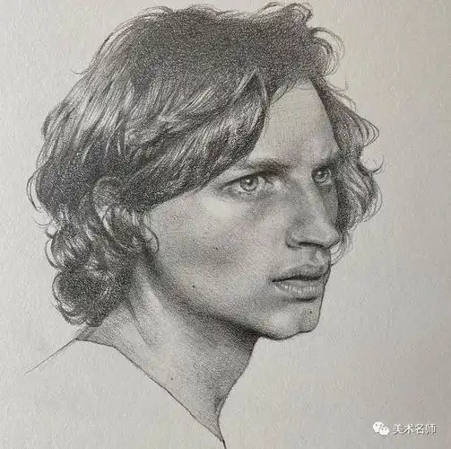 人物肖像松动才是素描的精髓