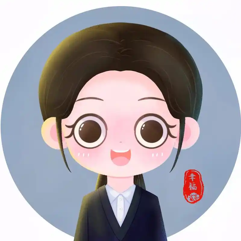 赵丽颖幸福卡通头像