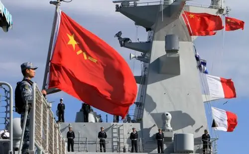 尽显霸气:威武的中国海军舰队访问阿尔及利亚