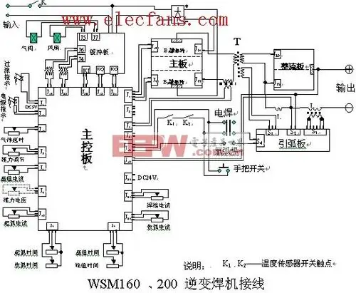 逆变焊机电路图