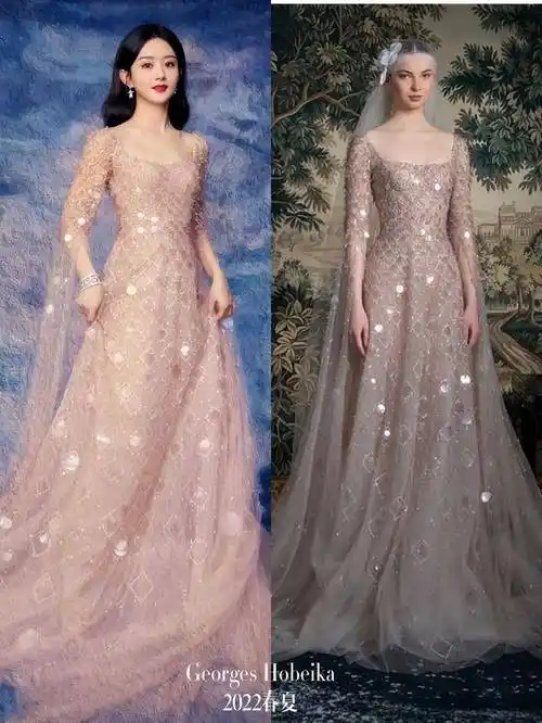 来欣赏大湾区晚会上女明星礼服的集合吧