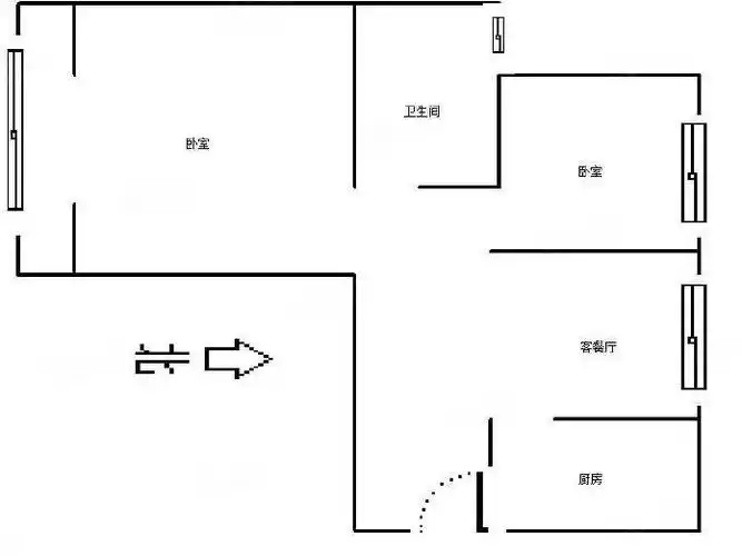 首租九江职业大学南山公园怡溪苑小区拎包入住卫生干净