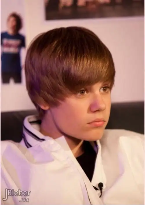 谁有justin bieber 的头像啊?要可爱点的