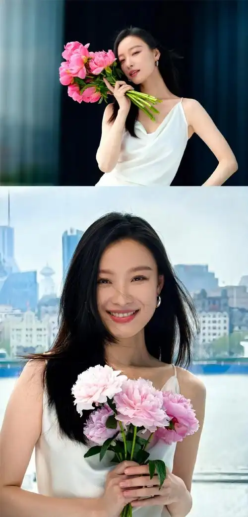 倪妮520仪式感##倪妮明媚花神