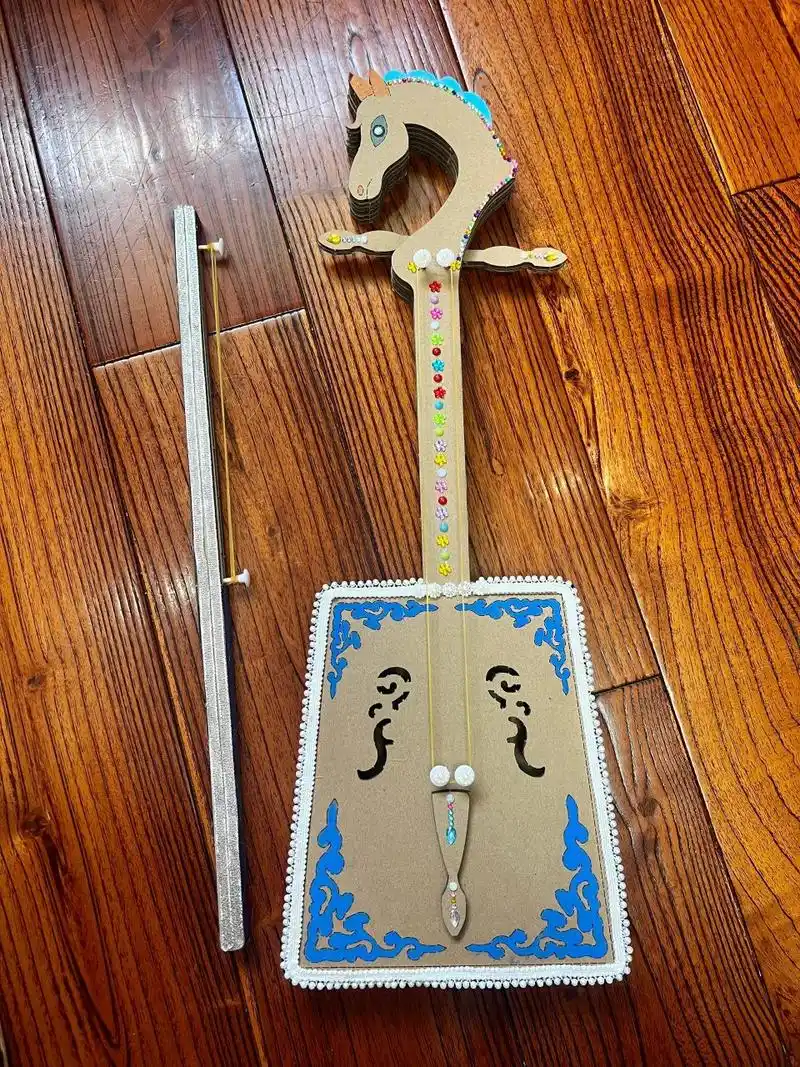 四上第二单元科学自制乐器 自制乐器马头琴