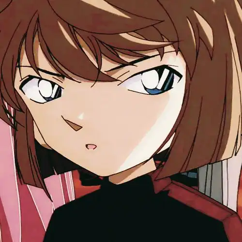 名侦探柯南 灰原哀自截自调头像