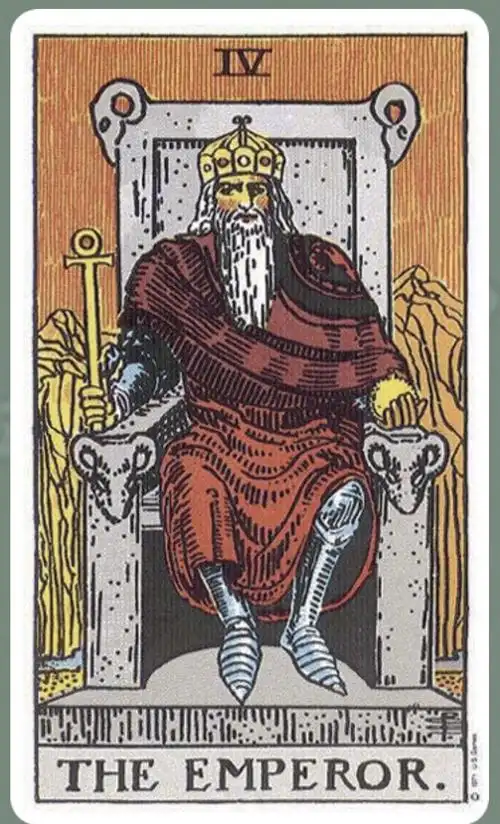 韦特塔罗:4号牌 国王the emperor