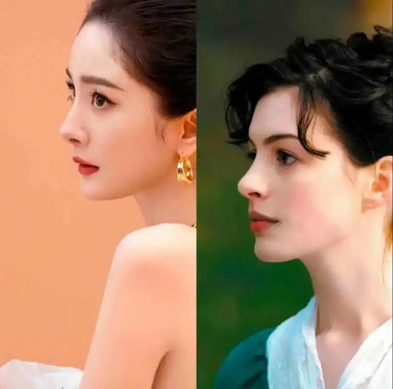 好喜欢杨幂的鼻子.#杨幂 #美出高级感 - 抖音