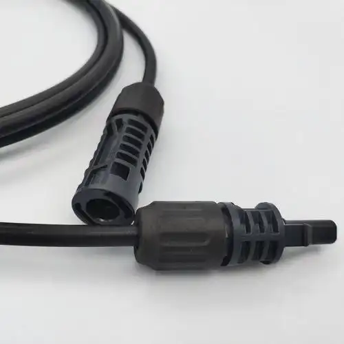 线dc插头连接器太阳能电池板家用套件nep微型逆变器bdm太阳能光伏系统