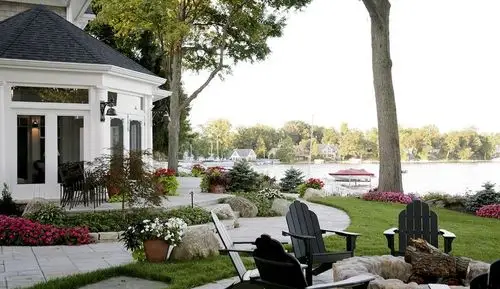 联排别墅花园效果图