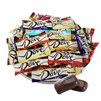 德芙丝滑黑巧克力散装6g批发价