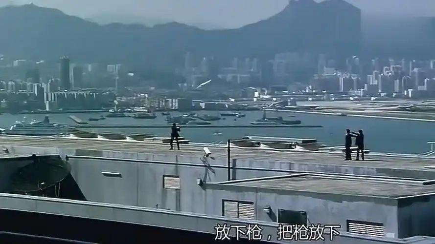 无间道刘德华梁朝伟天台对决经典中的经典_腾讯视频