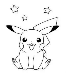 精灵宝可梦 | 红豆饭小学生简笔画大全