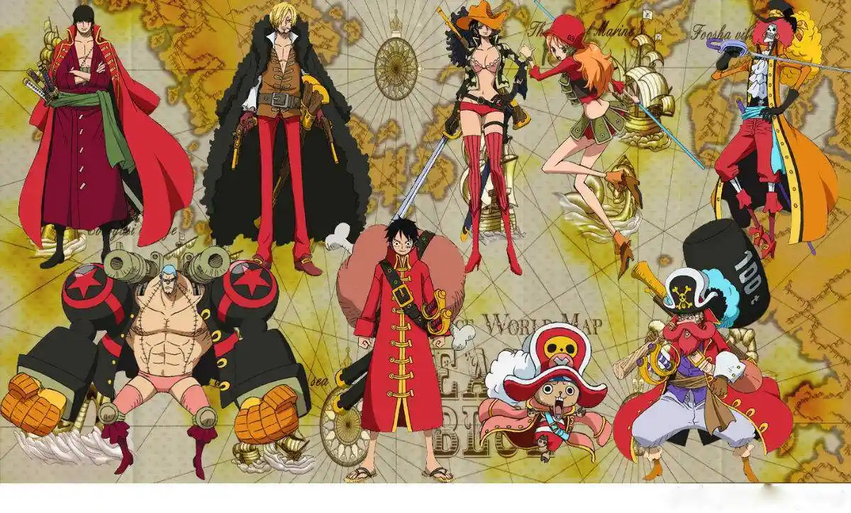 全员除了路飞都是自然系的能力者外再加上没人对草帽团进行追捕的话