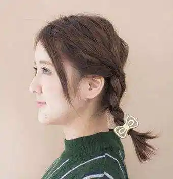 短发这样编,让你的短发更好看!