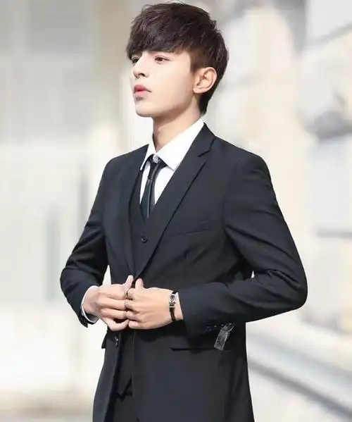 男生西装新穿法,不挑身材,简单易学,变有型就这么简单