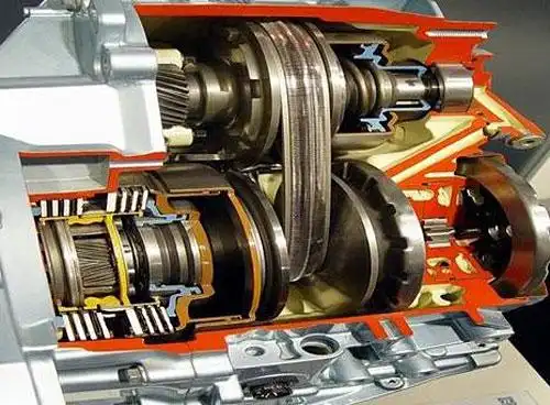 cvt变速箱结构图