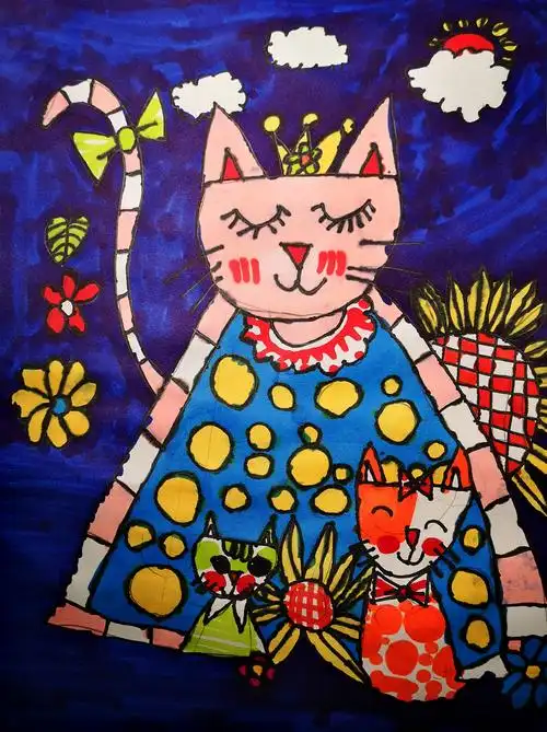 朵朵儿童画习作