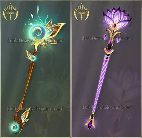 十二星座专属女生武器处女座伏羲琴巨蟹座梦幻暗影剑