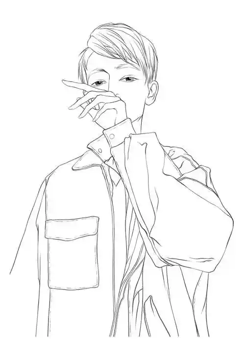 手绘秦霄贤电子刊