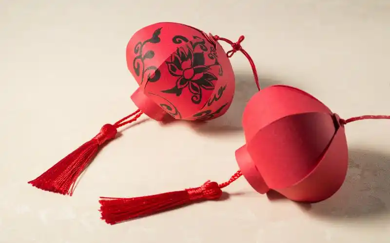 【卡纸手作】大红灯笼高高挂