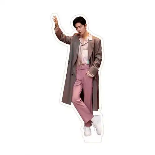 高清图粉丝应援周边人形立牌纪念送女友闺蜜礼物 肖战单人立牌1【图片