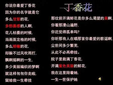 4,感情丁香花的花语拍紫丁香花的文案与丁香有关的诗歌戴望舒丁香花