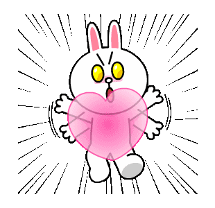 布朗熊,可妮兔表情包 linefriends