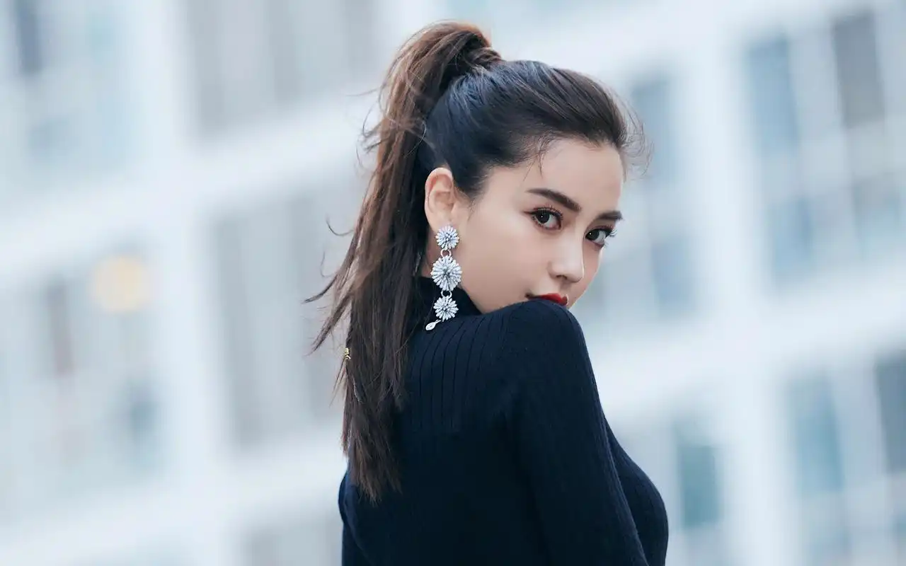 杨颖复古时尚性感图片桌面壁纸高清大图预览1920x1200_大陆明星下载