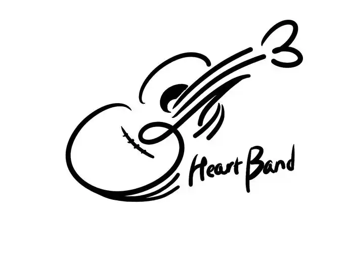 心乐队标志手稿