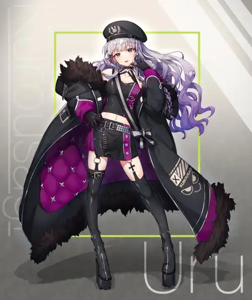 动漫少女壁纸性感又可爱的高筒靴女孩子们