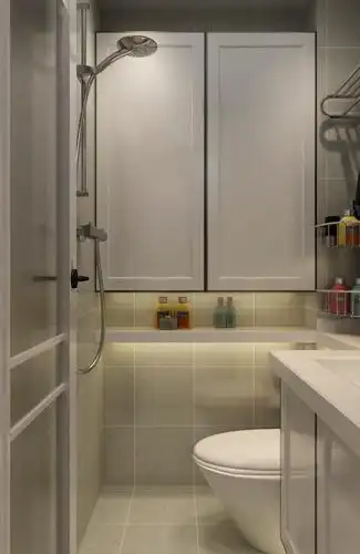 一居室小户型装修浴室柜图片