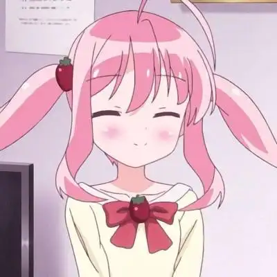 可爱的少女心草莓粉色系头像卡通版