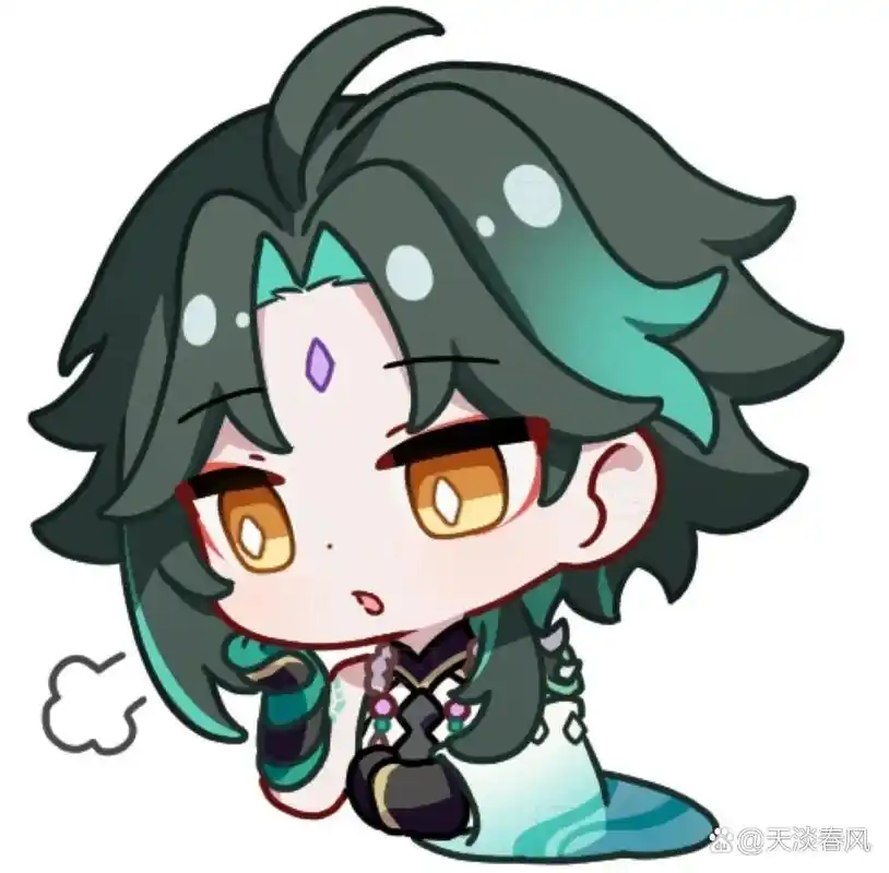 原神头像 | 可爱q版魈宝(1)