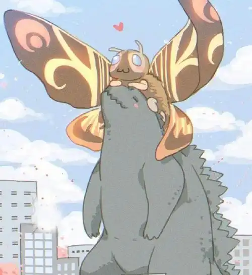 《哥斯拉2》充满变数,虽然影片结尾中,魔斯拉为爱献身了,但是能产卵