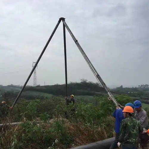 鼎力电力工程立杆机 铝合金抱杆 人工立电杆工具