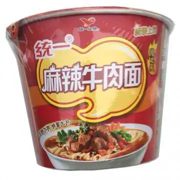 桶装来一桶(麻辣牛肉面)1*12_统一面_方便食品_蚂蚁快送