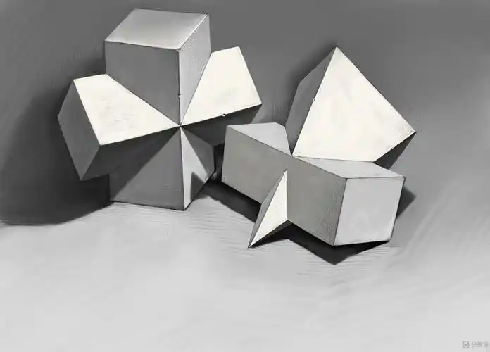 举报                      作业题目 组合几何体—素描