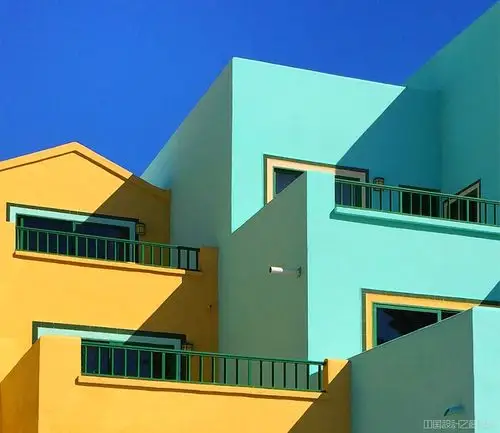 瑞典摄影师拍摄色彩建筑,以形成漂亮的图形视觉-设计欣赏-中国设计