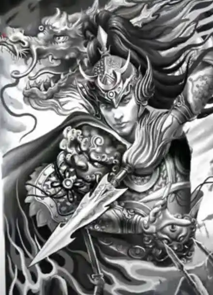 赵子龙 推荐满背#手稿