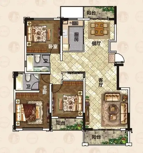 东方蓝海d1户型图