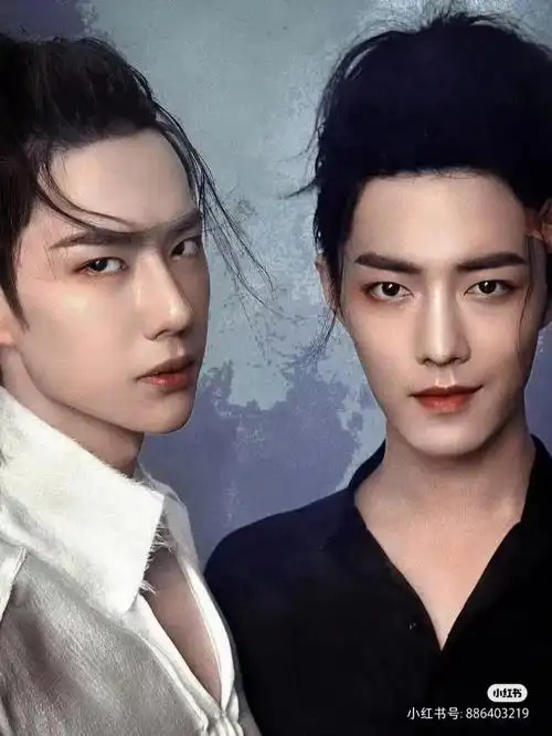 王一博肖战头像1